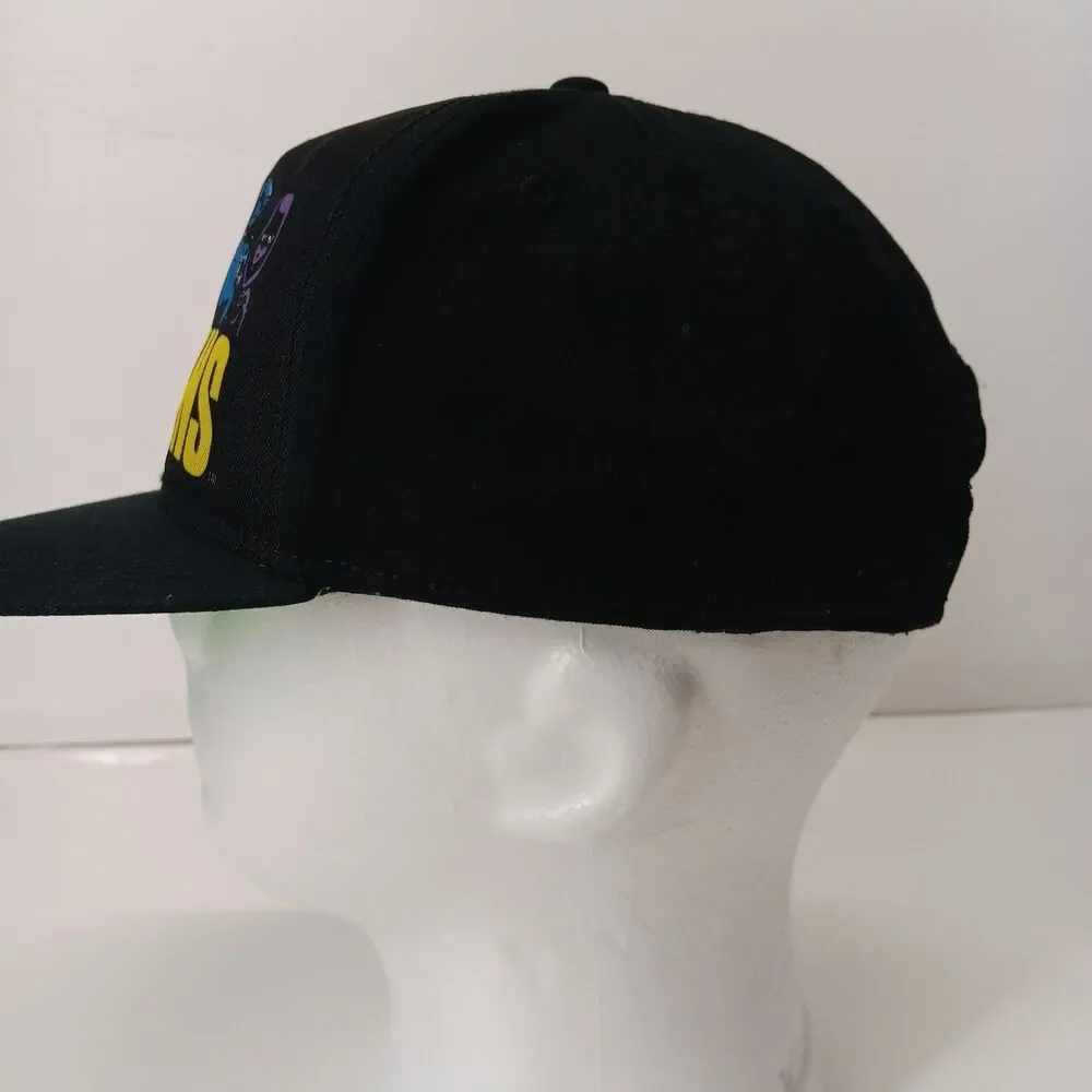 Cartoon Network Teen Titans Go! Youth OSFM SnapBack Hat Cap Black 1 Pair Socks